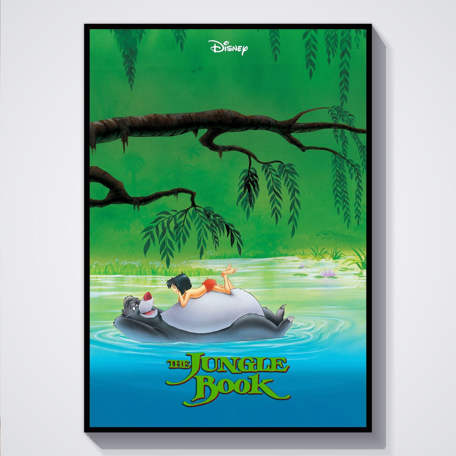 Flex Designs Poster The Jungle Book 5 x 7" Home Goods - Movie 1967 Movie Poster