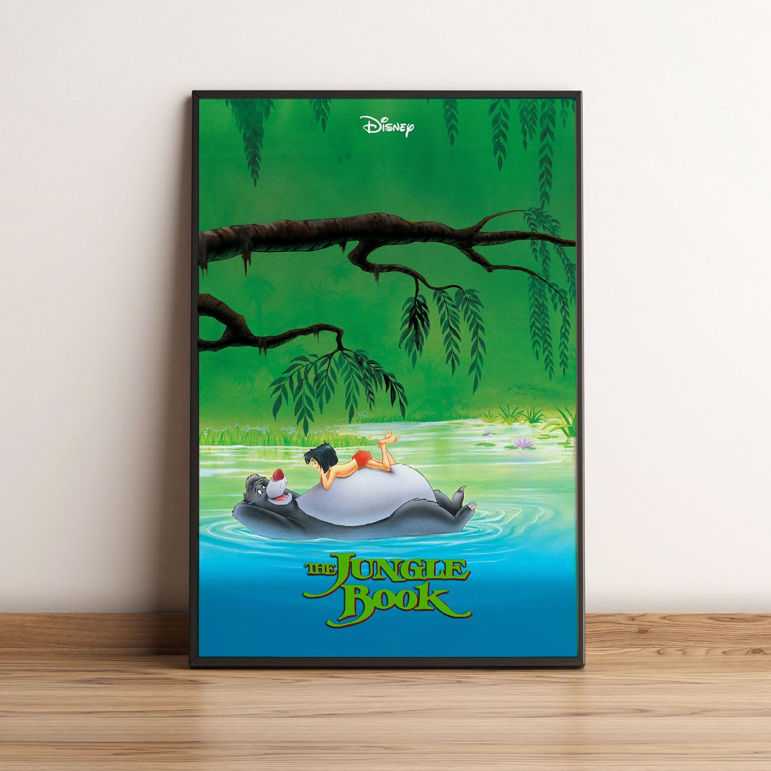 Flex Designs Poster The Jungle Book 5 x 7" Home Goods - Movie 1967 Movie Poster