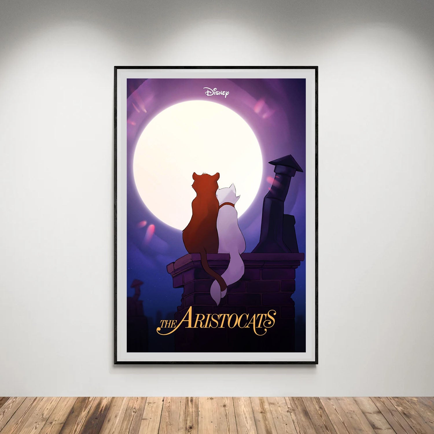 Flex Designs Poster The Aristocats 5 x 7" Home Goods - Movie 1970 Movie Poster