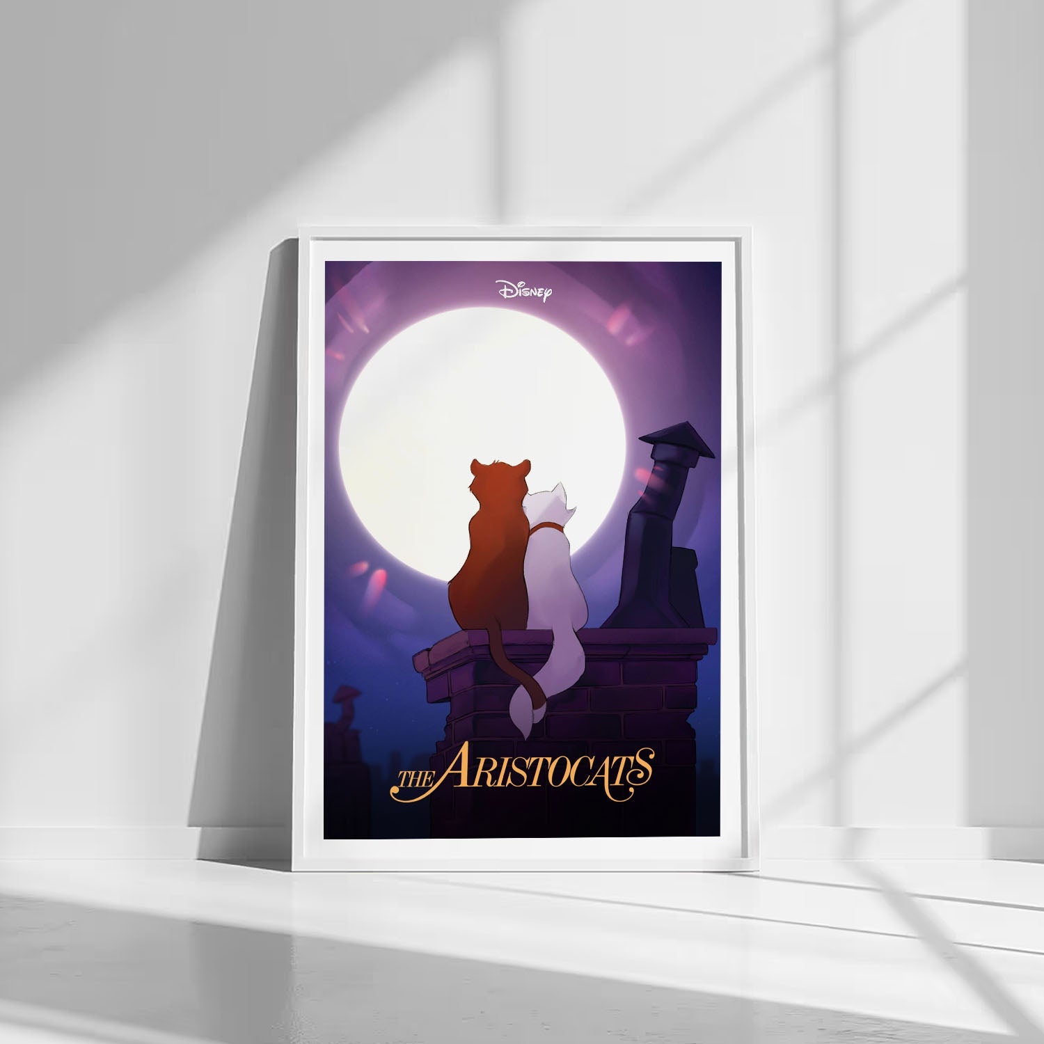 Flex Designs Poster The Aristocats 8 x 10" Home Goods - Movie 1970 Movie Poster