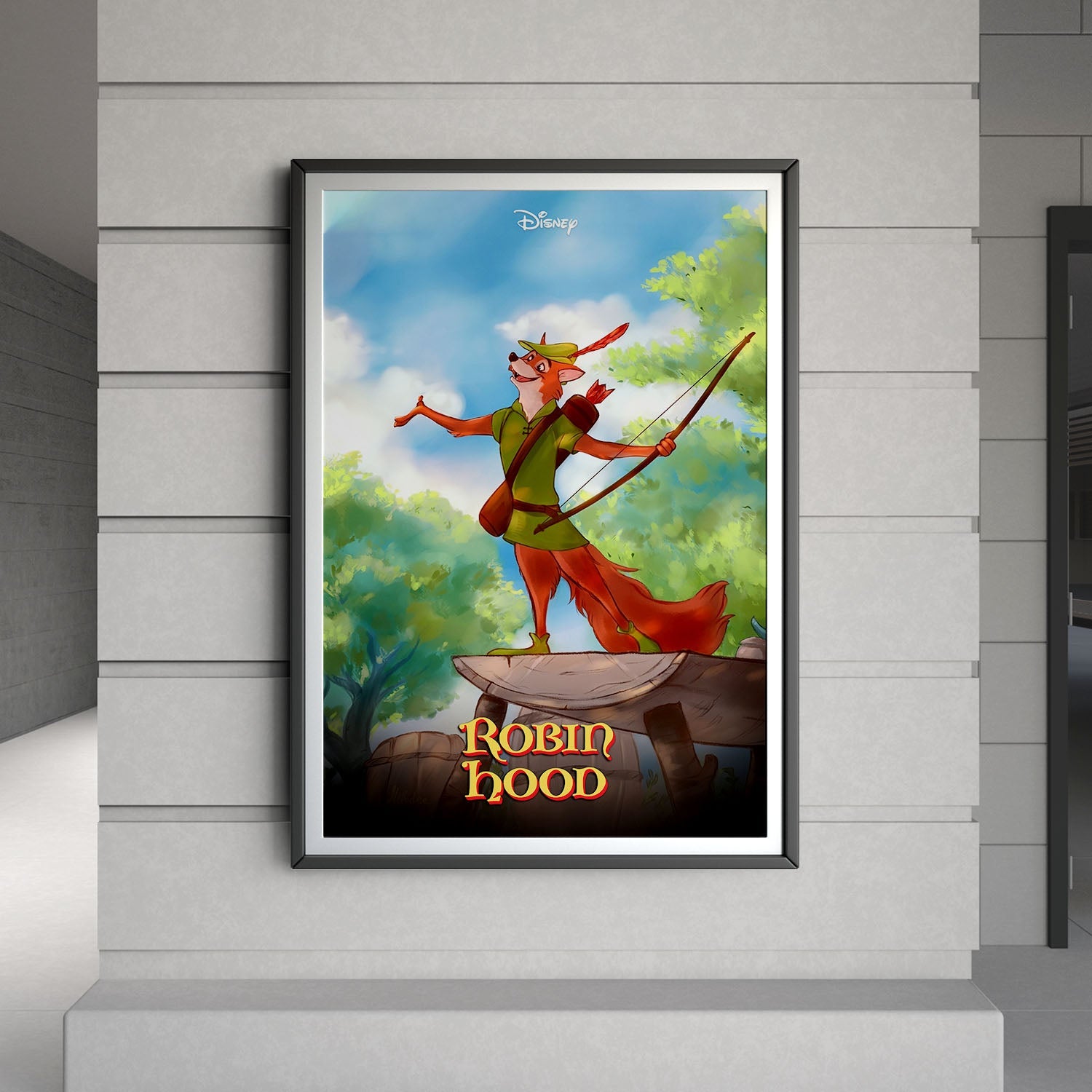 Flex Designs Poster Robin Hood 8 x 10" Home Goods - Movie 1973 Movie Poster