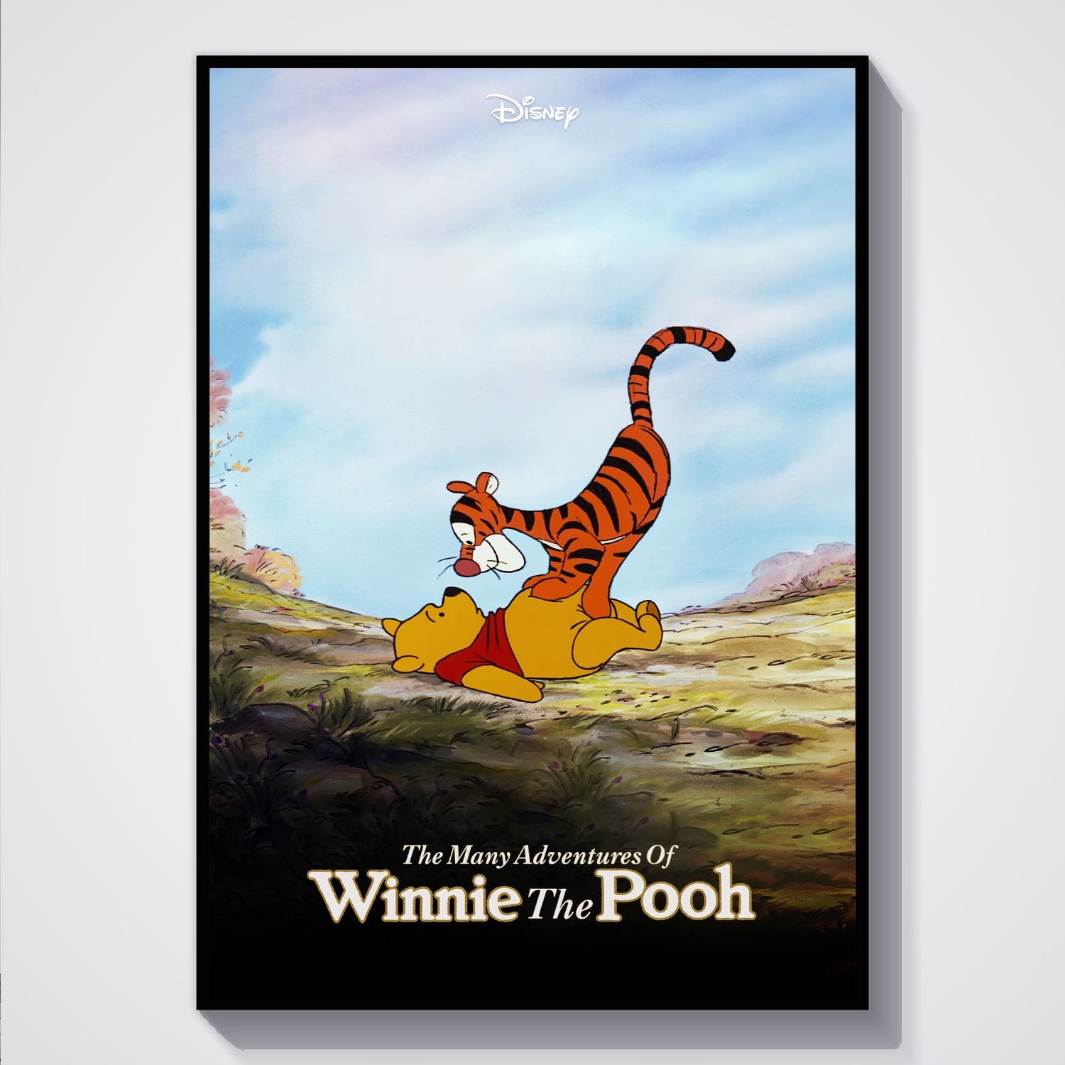 Flex Designs Poster The Many Adventures of Winnie the Pooh 5 x 7" Home Goods - Movie 1977 Movie Poster