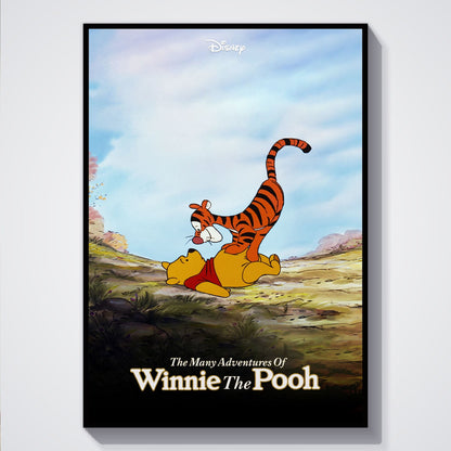 Flex Designs Poster The Many Adventures of Winnie the Pooh 5 x 7" Home Goods - Movie 1977 Movie Poster