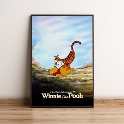 Flex Designs Poster The Many Adventures of Winnie the Pooh 5 x 7" Home Goods - Movie 1977 Movie Poster
