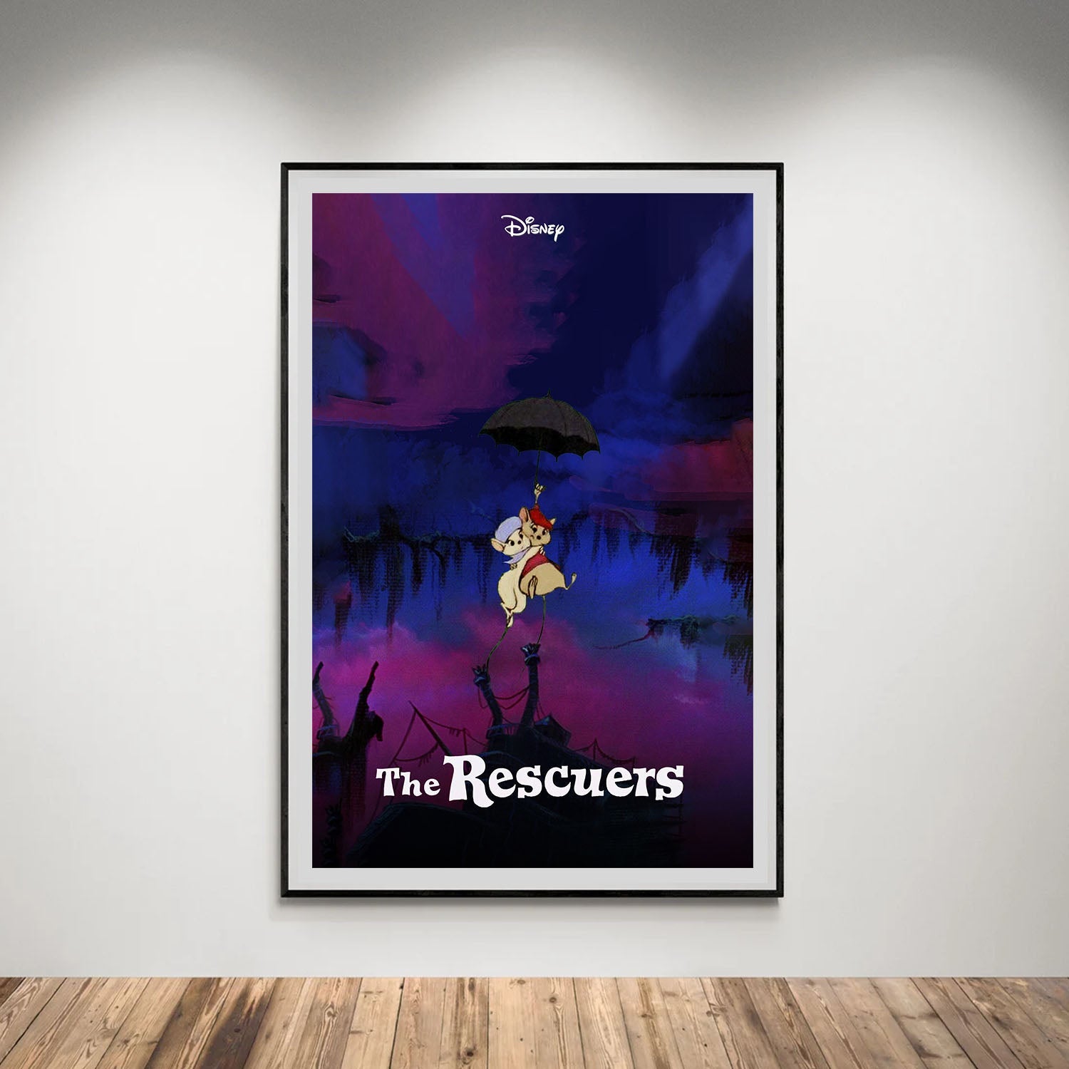 Flex Designs Poster The Rescuers 5 x 7" Home Goods - Movie 1977 Movie Poster