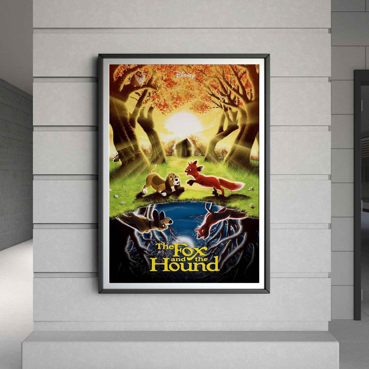 Flex Designs Poster The Fox and the Hound 8 x 10" Home Goods - Movie 1981 Movie Poster