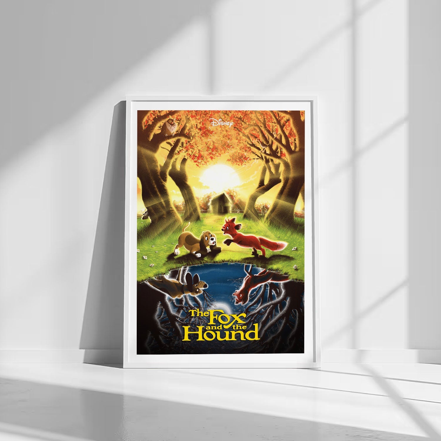 Flex Designs Poster The Fox and the Hound 8 x 10" Home Goods - Movie 1981 Movie Poster
