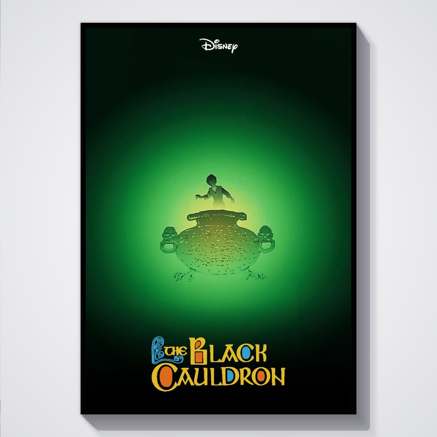Flex Designs Poster The Black Cauldron 5 x 7" Home Goods - Movie 1985 Movie Poster