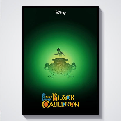Flex Designs Poster The Black Cauldron 5 x 7" Home Goods - Movie 1985 Movie Poster