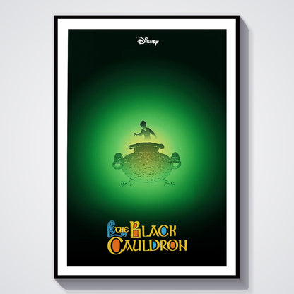Flex Designs Poster The Black Cauldron 8 x 10" Home Goods - Movie 1985 Movie Poster