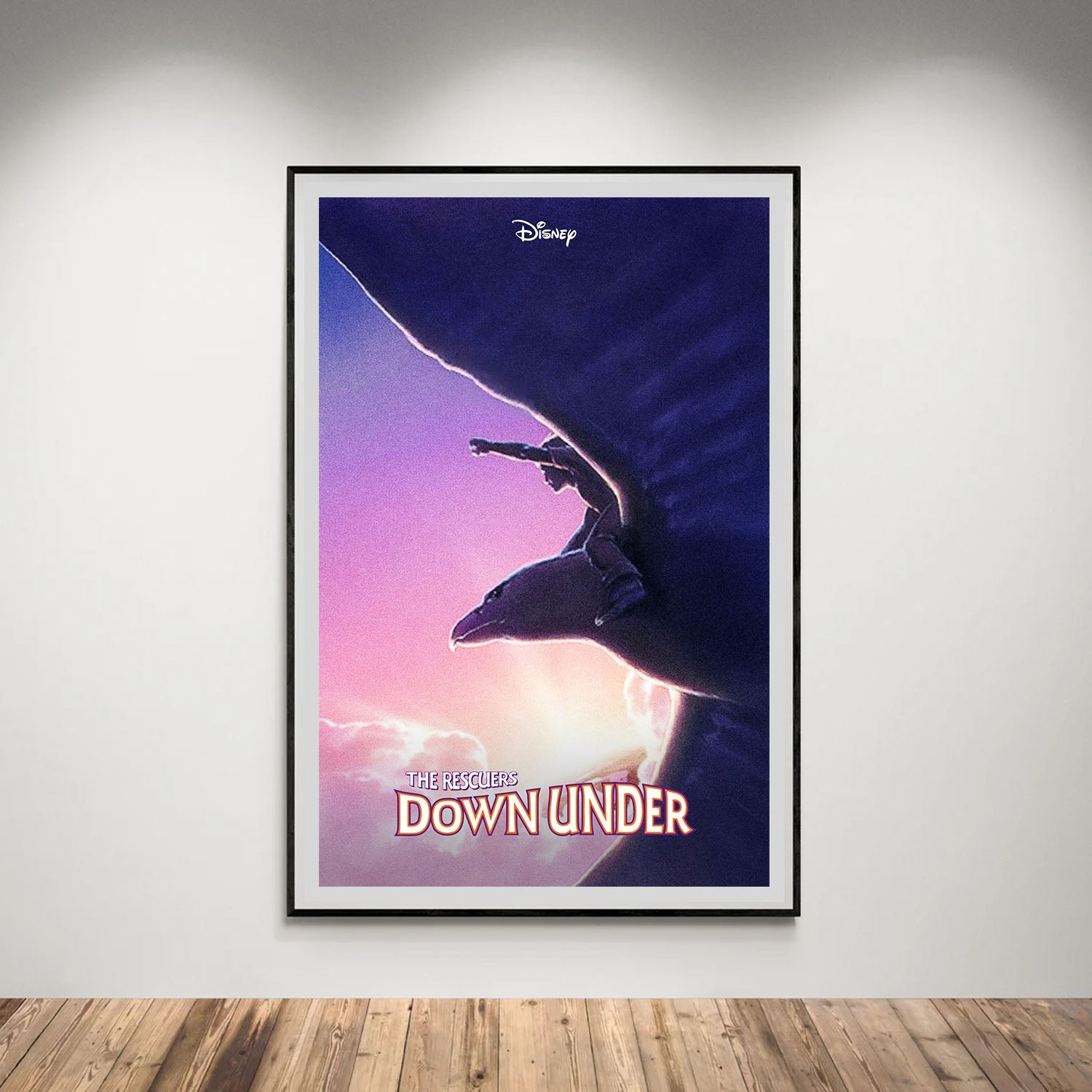 Flex Designs Poster The Rescuers Down Under 5 x 7" Home Goods - Movie 1990 Movie Poster