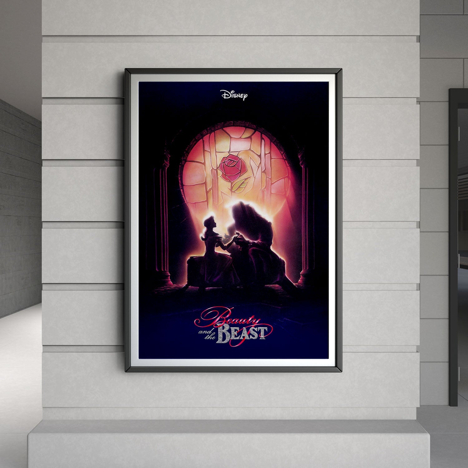 Flex Designs Poster Beauty and the Beast 8 x 10" Home Goods - Movie 1991 Movie Poster