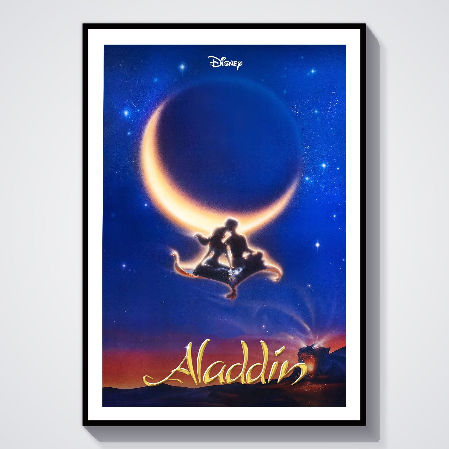 Flex Designs Poster Aladdin 8 x 10" Home Goods - Movie 1992 Movie Poster