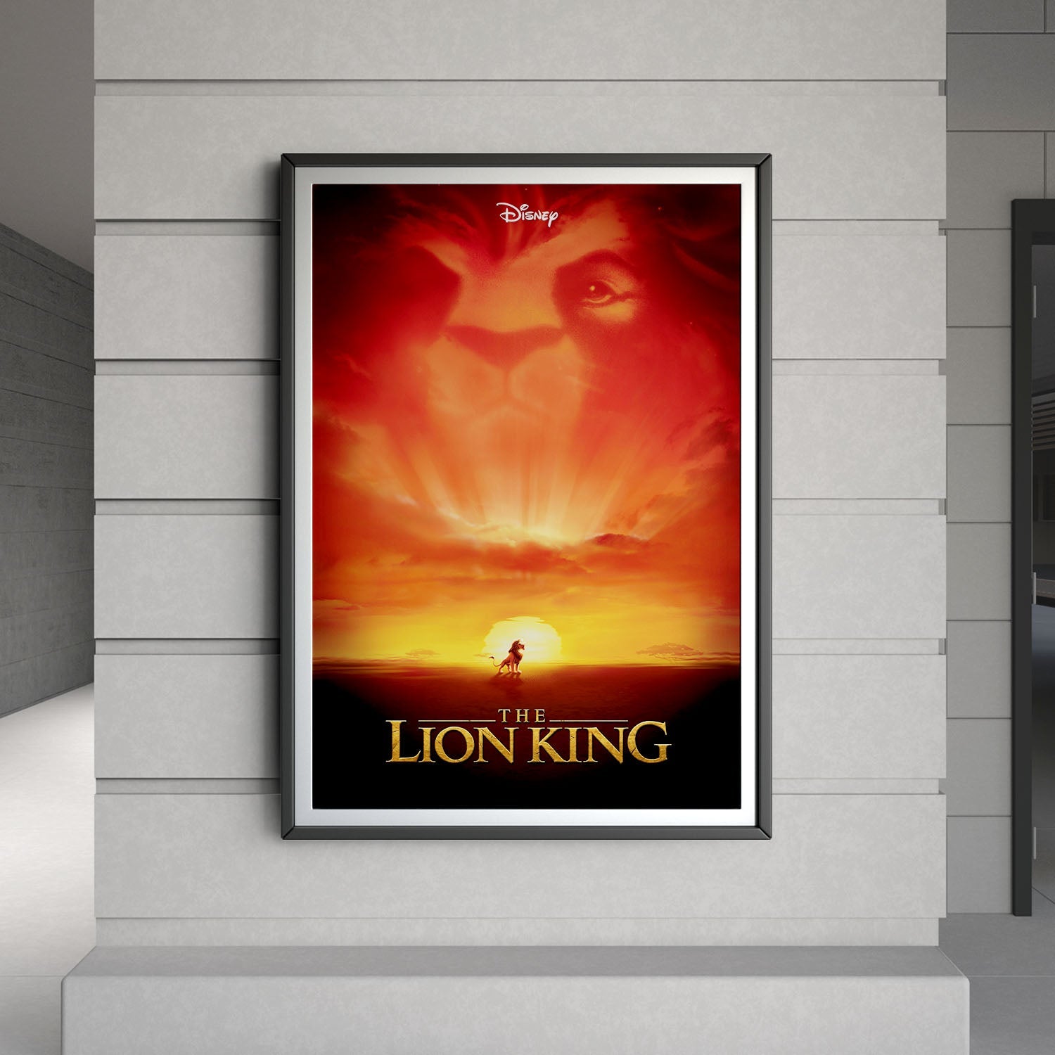 Flex Designs Poster The Lion King 8 x 10" Home Goods - Movie 1994 Movie Poster