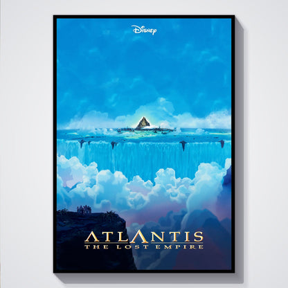Flex Designs Poster Atlantis The Lost Empire 5 x 7" Home Goods - Movie 2001 Movie Poster