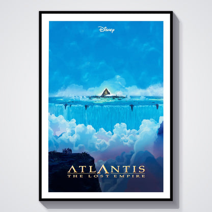 Flex Designs Poster Atlantis The Lost Empire 8 x 10" Home Goods - Movie 2001 Movie Poster