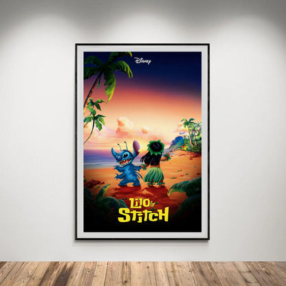 Flex Designs Poster Lilo Stitch 5 x 7" Home Goods - Movie 2002 Movie Poster