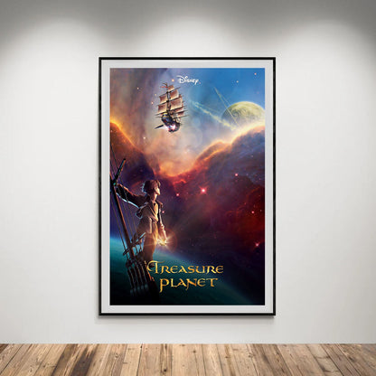 Flex Designs Poster Treasure Planet 5 x 7" Home Goods - Movie 2002 Movie Poster