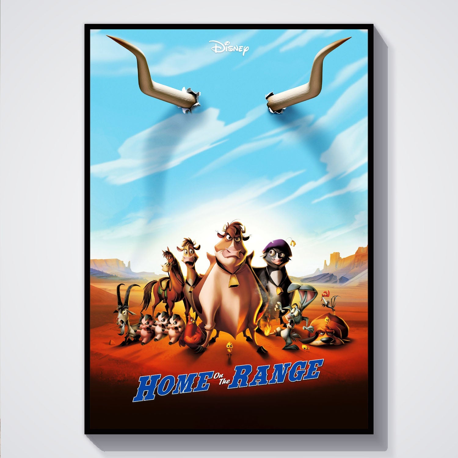 Flex Designs Poster Home on the Range 5 x 7" Home Goods - Movie 2004 Movie Poster