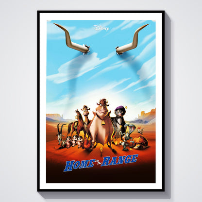 Flex Designs Poster Home on the Range 8 x 10" Home Goods - Movie 2004 Movie Poster