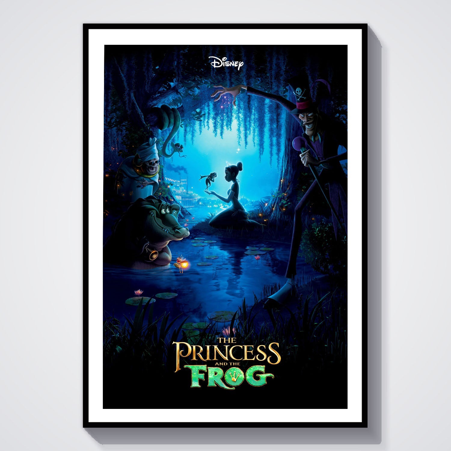 Flex Designs Poster The Princess and the Frog 8 x 10" Home Goods - Movie 2009 Movie Poster