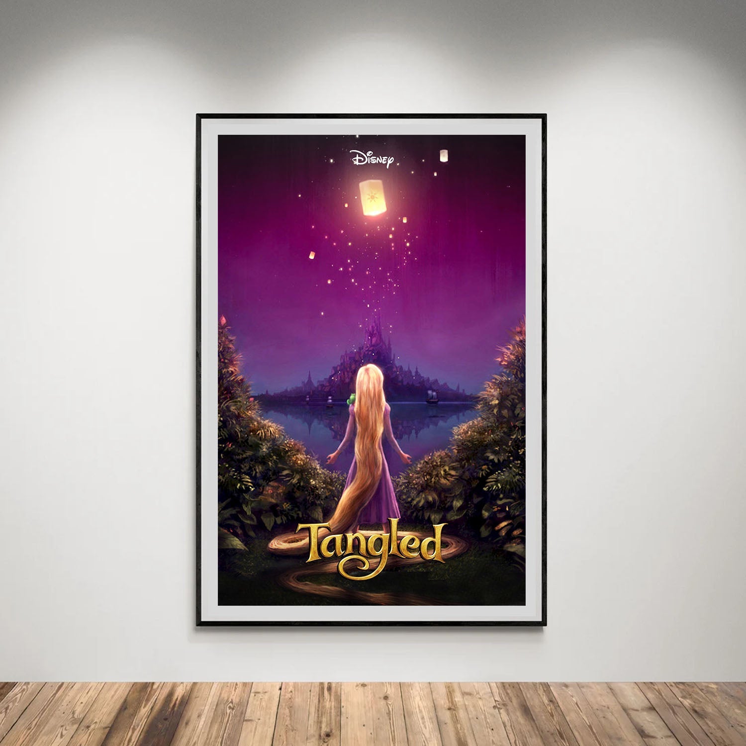 Flex Designs Poster Tangled 5 x 7" Home Goods - Movie 2010 Movie Poster