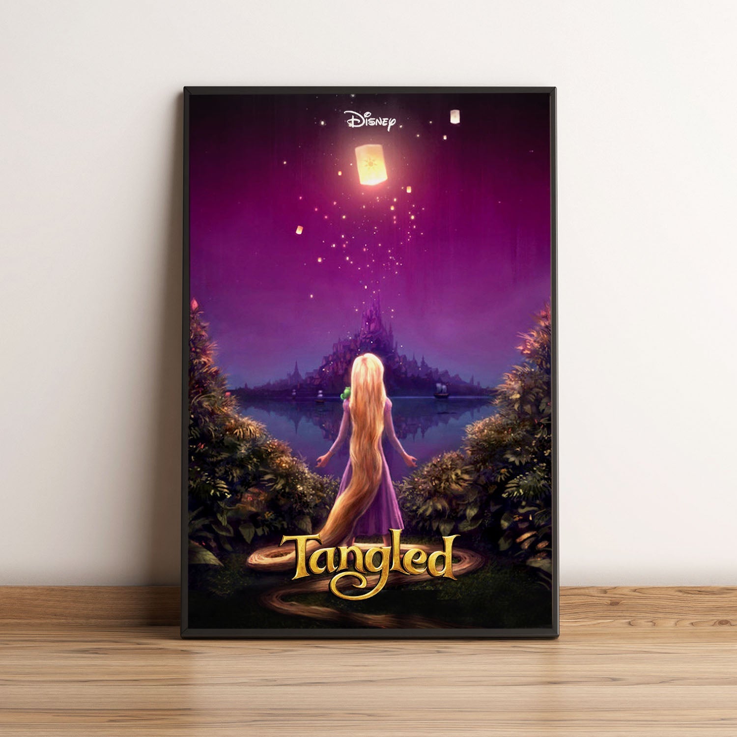 Flex Designs Poster Tangled 5 x 7" Home Goods - Movie 2010 Movie Poster