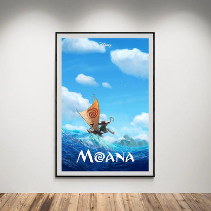 Flex Designs Poster Moana 5 x 7" Home Goods - Movie 2016 Movie Poster