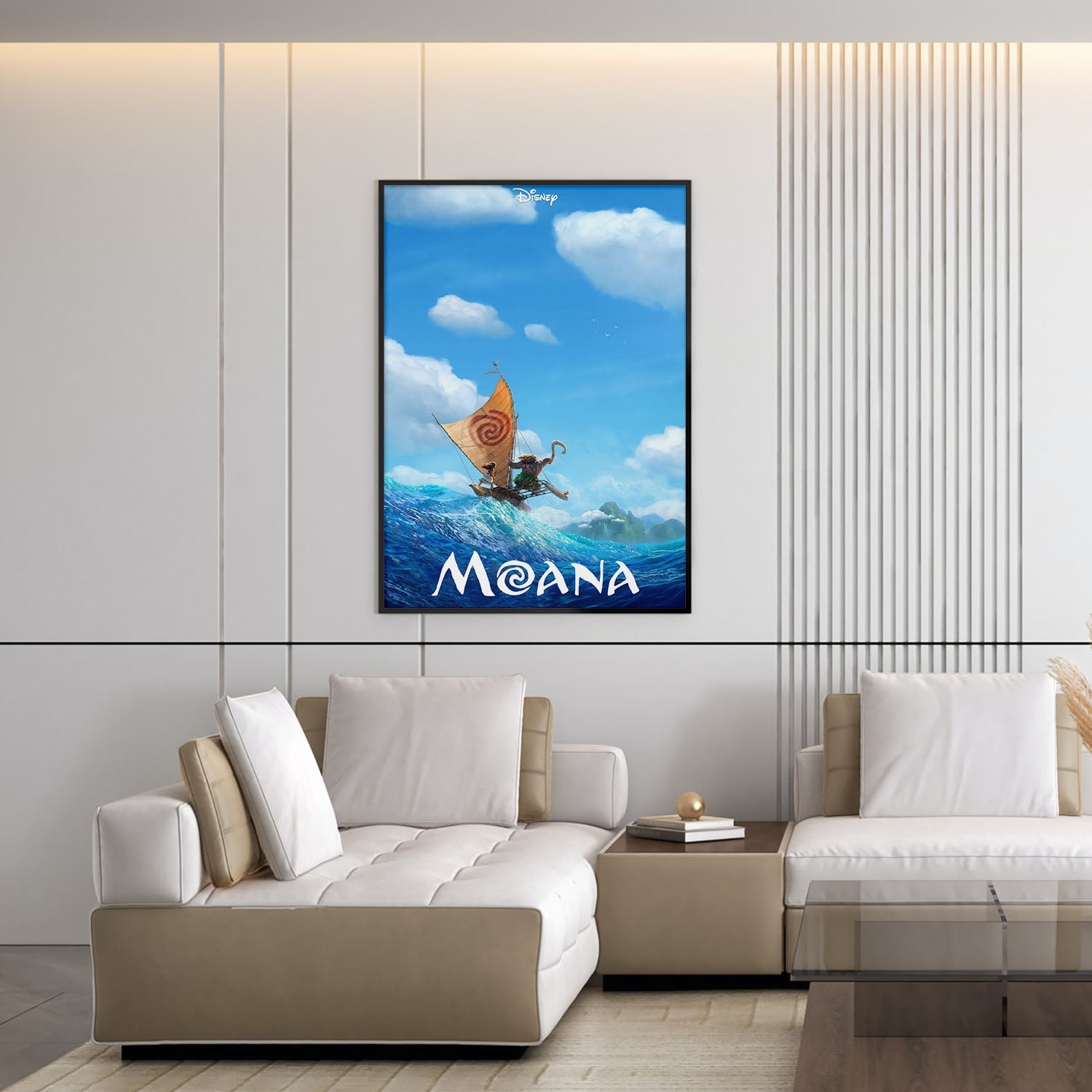 Flex Designs Poster Moana 5 x 7" Home Goods - Movie 2016 Movie Poster