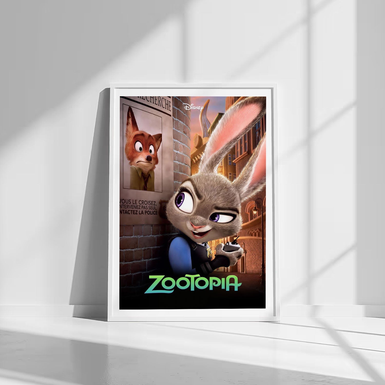 Flex Designs Poster Zootopia 8 x 10" Home Goods - Movie 2016 Movie Poster