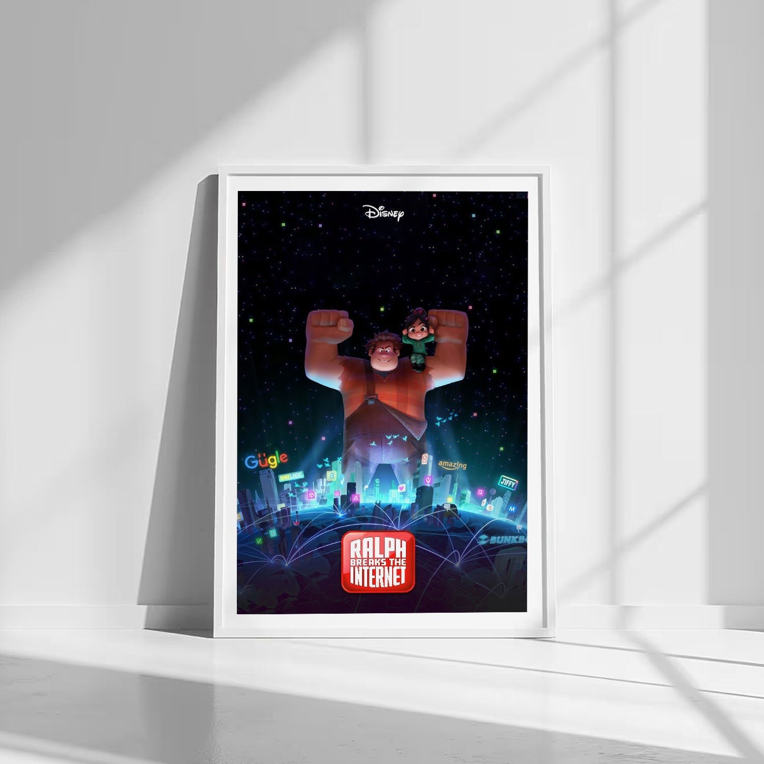 Flex Designs Poster Ralph Breaks the Internet 8 x 10" Home Goods - Movie 2018 Movie Poster