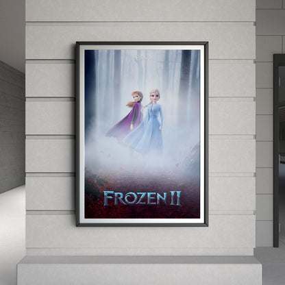 Flex Designs Poster Frozen II 8 x 10" Home Goods - Movie 2019 Movie Poster