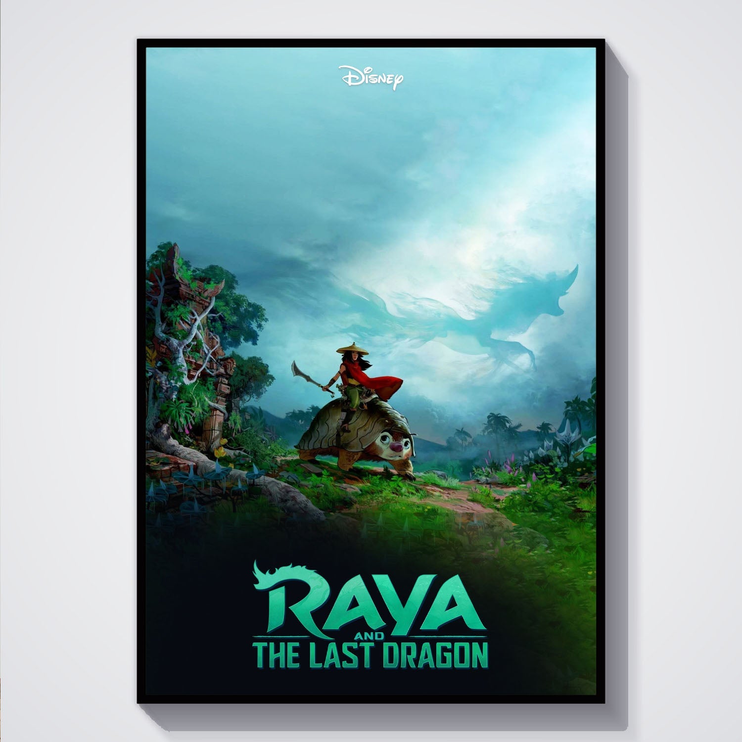 Flex Designs Poster Raya and the Last Dragon 5 x 7" Home Goods - Movie 2021 Movie Poster