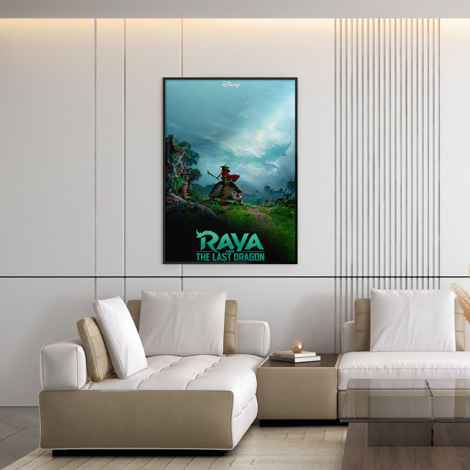 Flex Designs Poster Raya and the Last Dragon 5 x 7" Home Goods - Movie 2021 Movie Poster