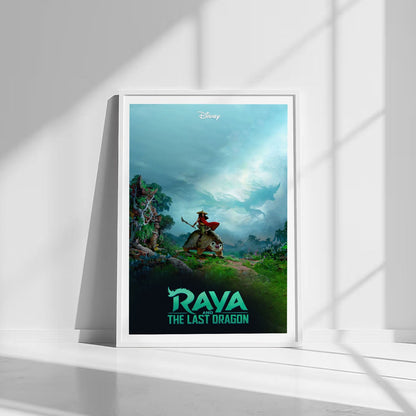 Flex Designs Poster Raya and the Last Dragon 8 x 10" Home Goods - Movie 2021 Movie Poster
