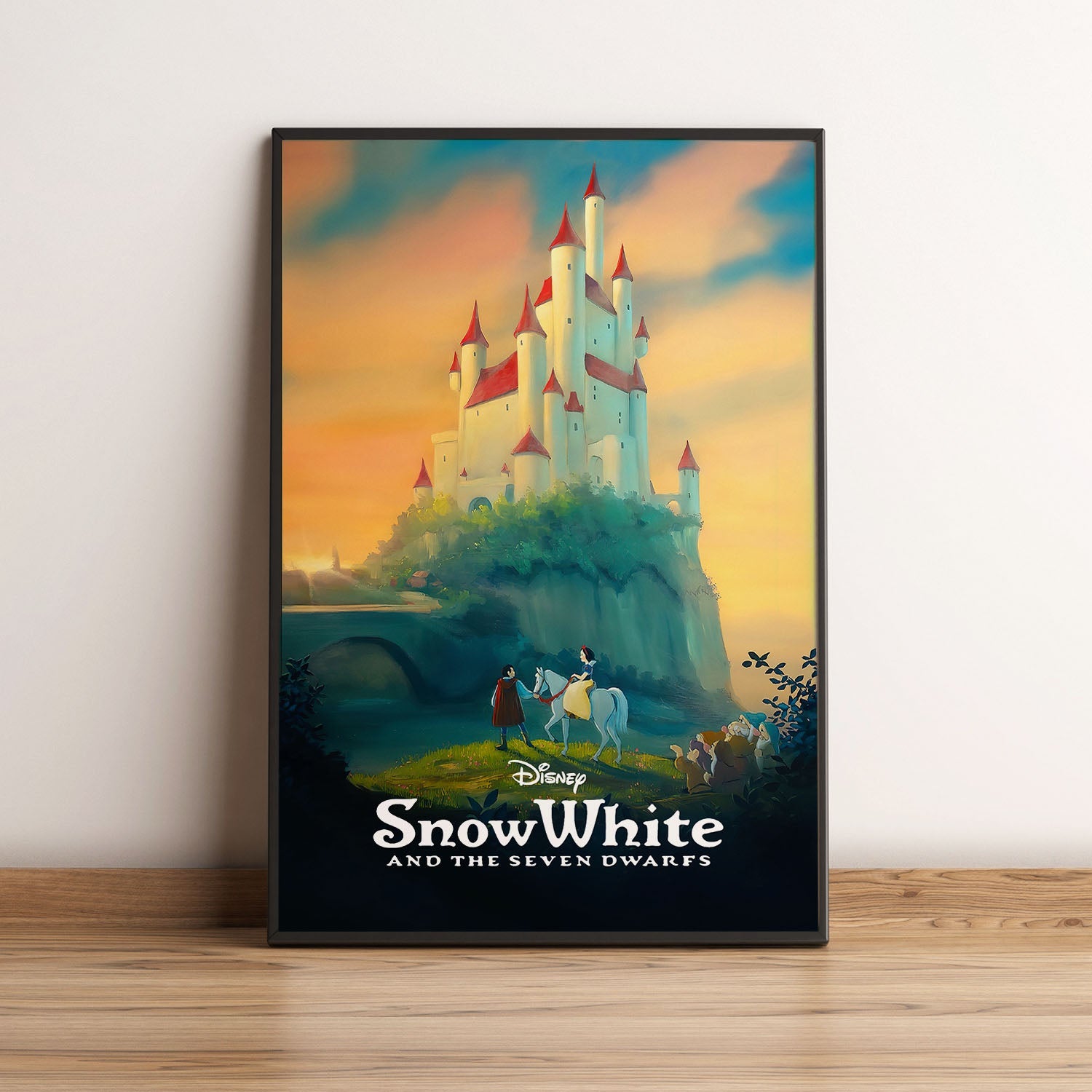 Flex Designs Poster Snow White and the Seven Dwarfs Classic 5 x 7" Home Goods - Movie 1938 Movie Poster