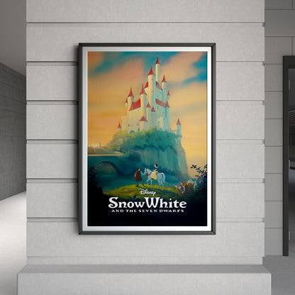 Flex Designs Poster Snow White and the Seven Dwarfs Classic 8 x 10" Home Goods - Movie 1938 Movie Poster