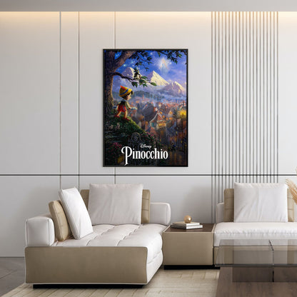 Flex Designs Poster Pinocchio Classic 5 x 7" Home Goods - Movie 1940 Movie Poster