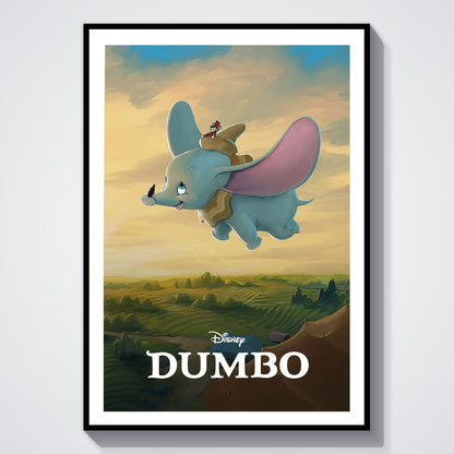 Flex Designs Poster Dumbo Classic 8 x 10" Home Goods - Movie 1941 Movie Poster