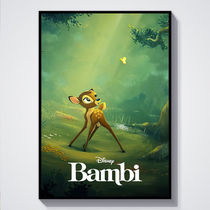 Flex Designs Poster Bambi Classic 5 x 7" Home Goods - Movie 1942 Movie Poster