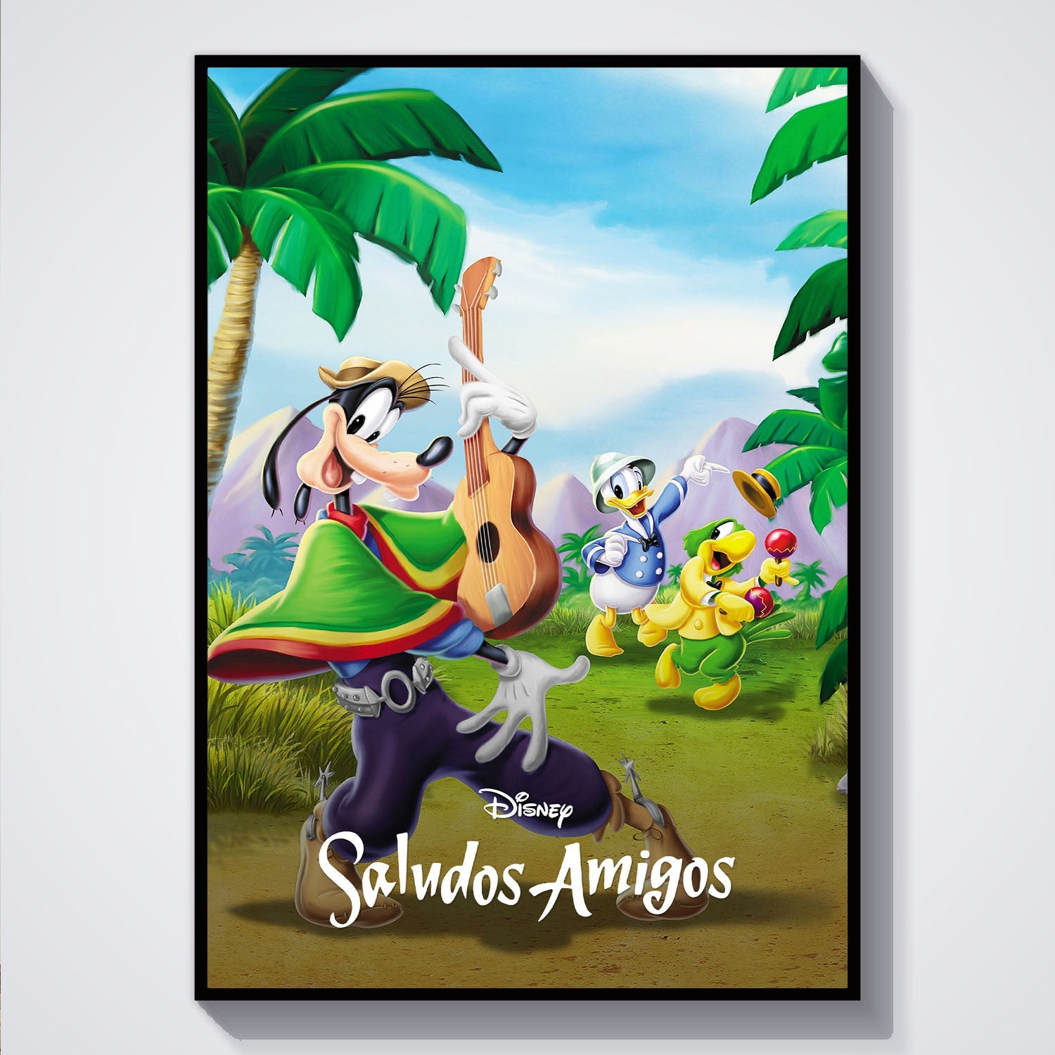 Flex Designs Poster Saludos Amigos Classic 5 x 7" Home Goods - Movie 1942 Movie Poster