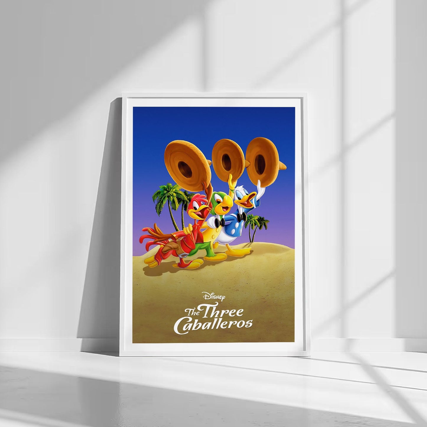 Flex Designs Poster The Three Caballeros Classic 8 x 10" Home Goods - Movie 1944 Movie Poster