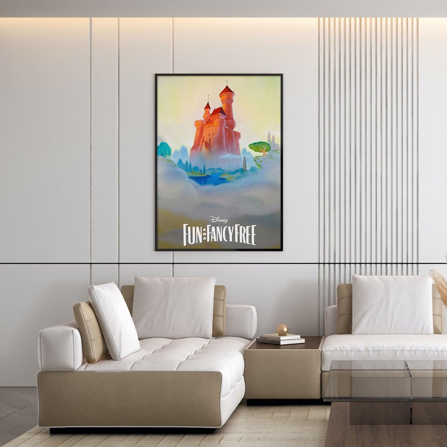 Flex Designs Poster Fun and Fancy Free Classic 5 x 7" Home Goods - Movie 1947 Movie Poster