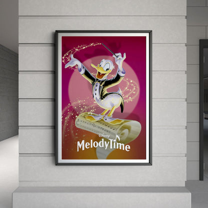 Flex Designs Poster Melody Time Classic 8 x 10" Home Goods - Movie 1948 Movie Poster