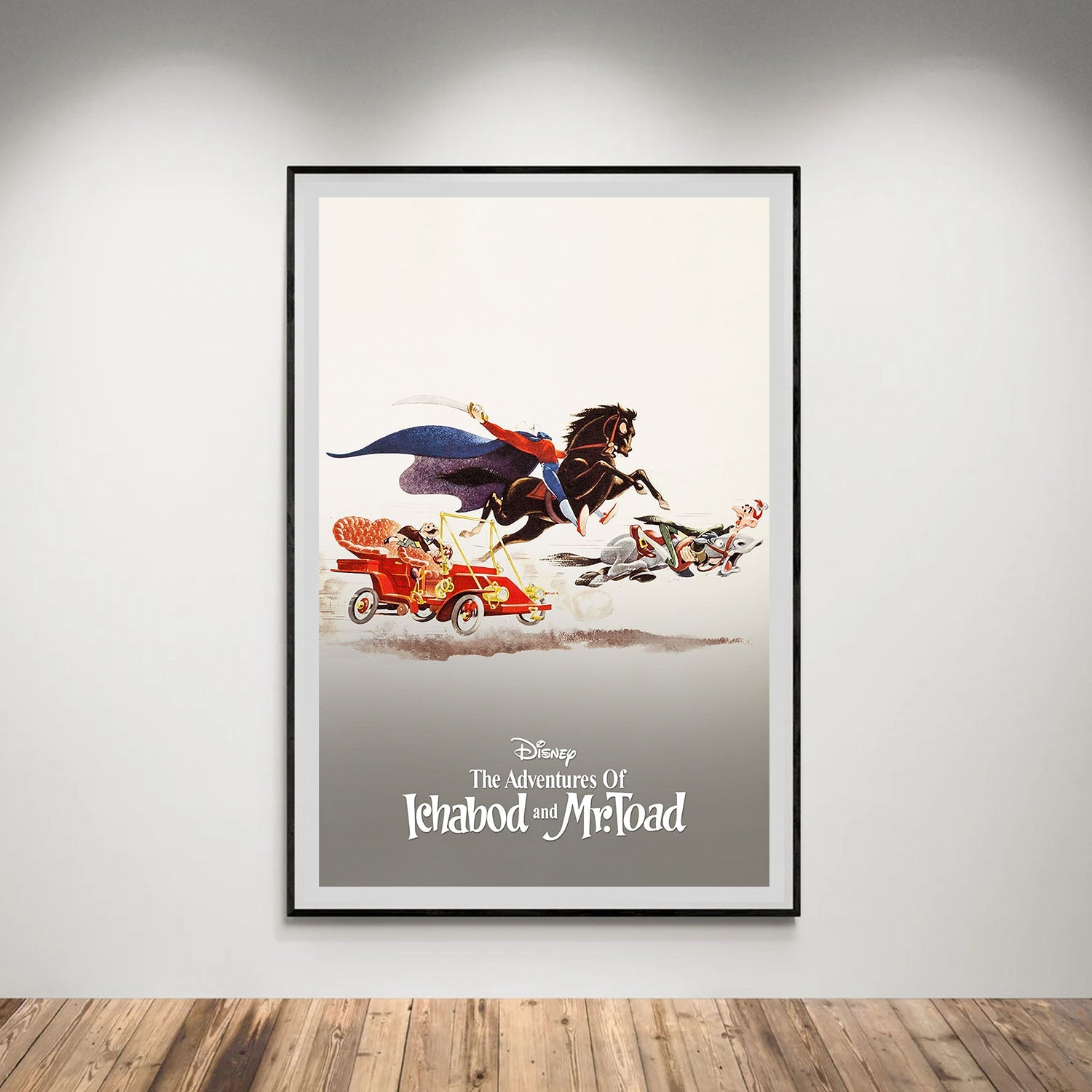 Flex Designs Poster The Adventures of Ichabod and Mr Toad Classic 5 x 7" Home Goods - Movie 1949 Movie Poster