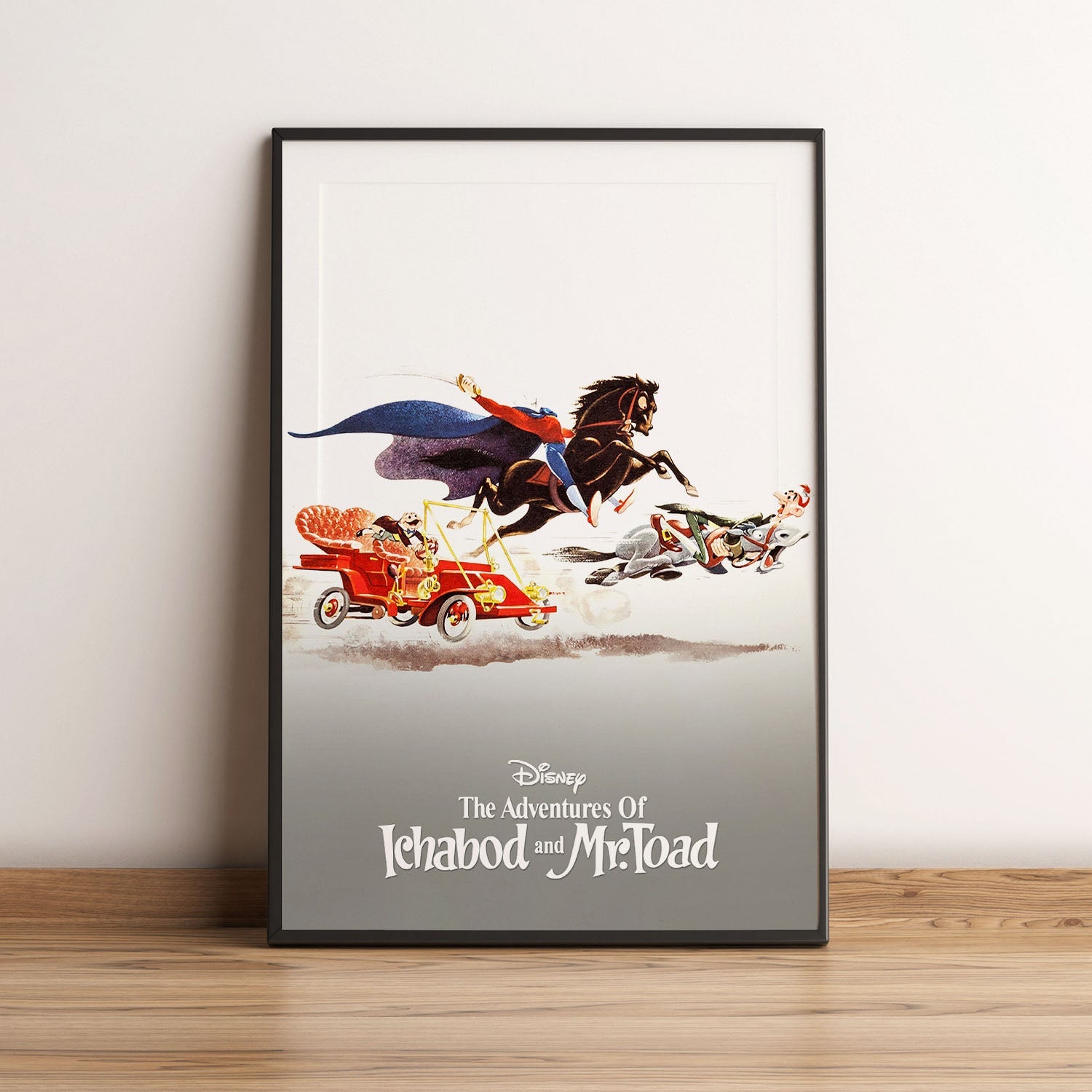 Flex Designs Poster The Adventures of Ichabod and Mr Toad Classic 5 x 7" Home Goods - Movie 1949 Movie Poster