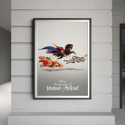 Flex Designs Poster The Adventures of Ichabod and Mr Toad Classic 8 x 10" Home Goods - Movie 1949 Movie Poster