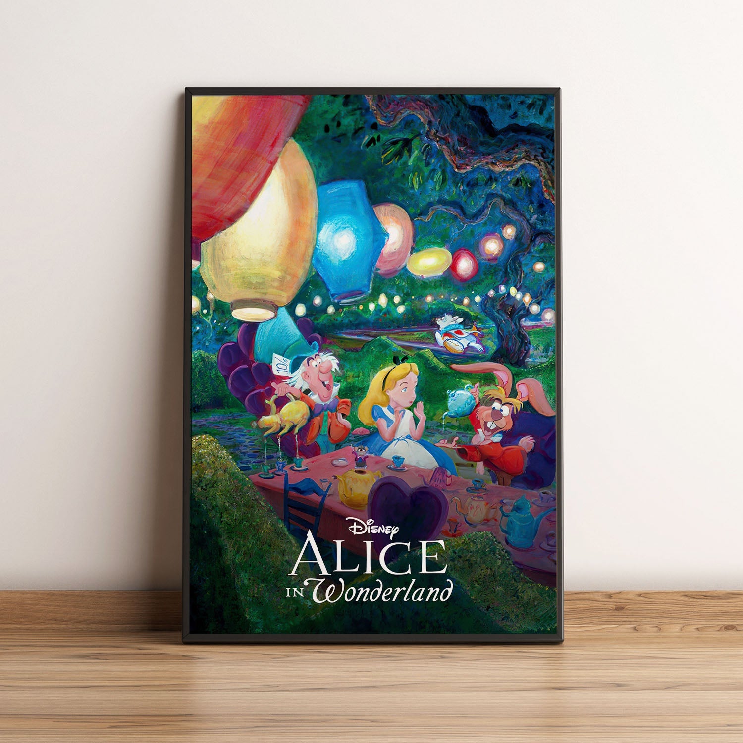 Flex Designs Poster Alice in Wonderland Classic 5 x 7" Home Goods - Movie 1951 Movie Poster