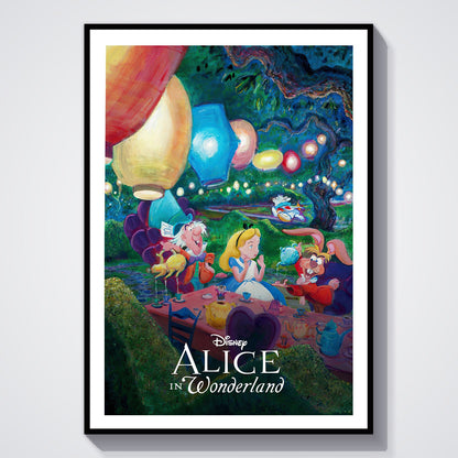 Flex Designs Poster Alice in Wonderland Classic 8 x 10" Home Goods - Movie 1951 Movie Poster