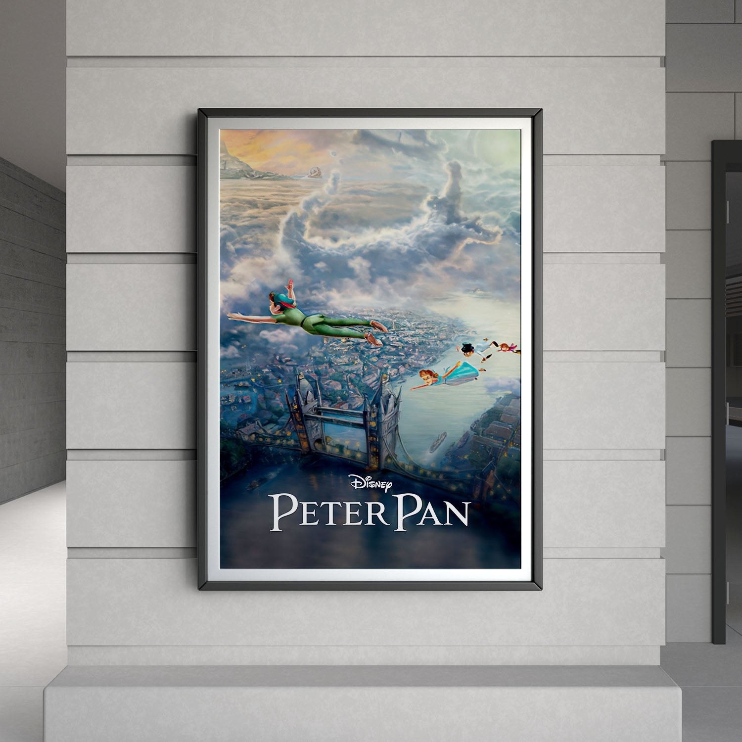 Flex Designs Poster Peter Pan Classic 8 x 10" Home Goods - Movie 1953 Movie Poster